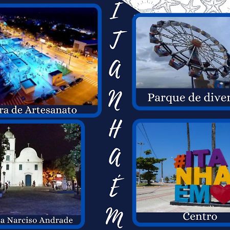 Hostel Estrela Do Mar - Pe Na Areia Ітанняен Екстер'єр фото