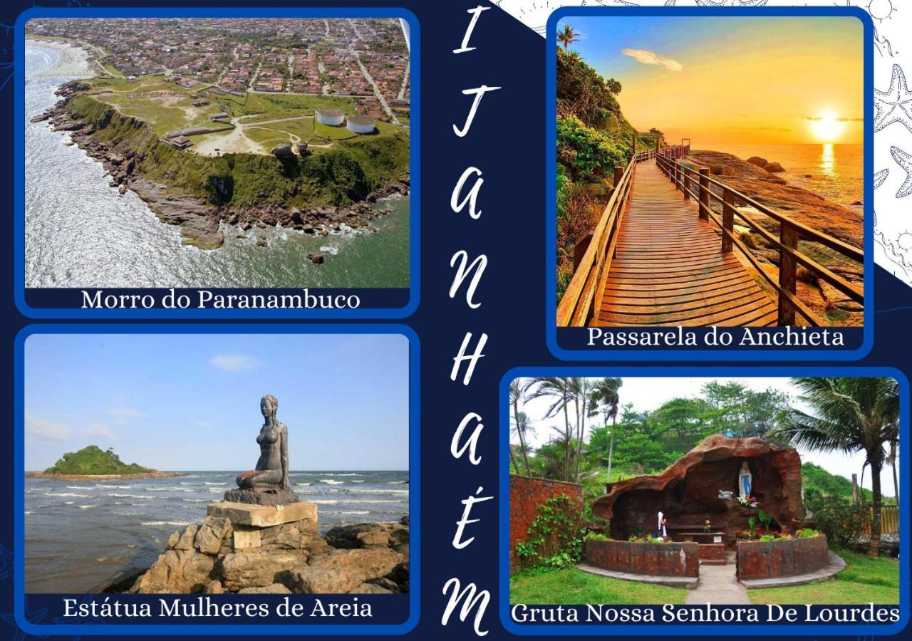 Hostel Estrela Do Mar - Pe Na Areia Ітанняен Екстер'єр фото